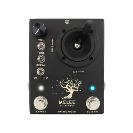Walrus Audio Melee Wall of Noise Reverb/Distortion Pedal - Black Seasonal Sale