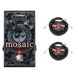 Digitech Mosaic + 10ft 1/4" Cables (x2) Fast Shipping