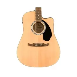 Editor’s Pick Fender FA-125CE Dreadnought A/E Guitar - Natural w/ Walnut FB