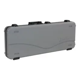 Super Sale Fender Deluxe Molded Strat/Tele Case - Silver/Blue