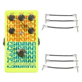 Catalinbread CSIDMAN Glitch/Stutter Delay + 2x Gator Patch Cable 3 Pack Viral