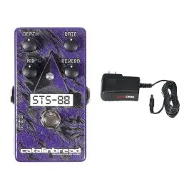 Buy Online Catalinbread STS-88 Flanger/Reverb Purple Gaze + Gator 9V Power Supply Combo