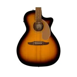Used Fender Newporter Player A/E Guitar - Sunburst w/ Walnut FB Big Sale
