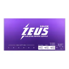 NUX Zeus 10-Output Isolated Power Supply No Minimum Order