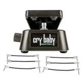 No Minimum Order Dunlop JC95FFS Jerry Cantrell Crybaby Firerfly Wah + 2x Gator Patch Cable 3 Pack