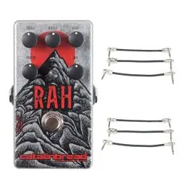 Catalinbread RAH Overdrive Pedal Mountain Edition + 2x Gator Patch Cable 3 Pack Limited Time