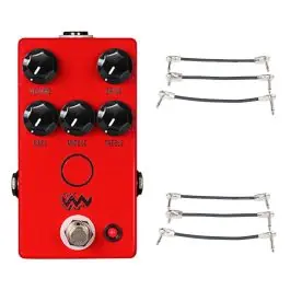Bulk Order JHS Angry Charlie V3 Marshall Style Distortion + 2x Gator Patch Cable 3 Pack