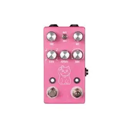 Sale JHS Lucky Cat Delay PINK Tape / Digital Delay Guitar Pedal