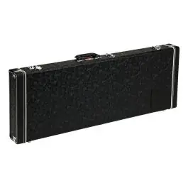 Top Pick Fender Waylon Jennings Strat/Tele Case - Black Tooled Leather