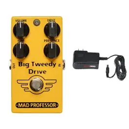 Mad Professor Big Tweedy Drive + Gator 9V Power Supply Combo Exclusive Offer