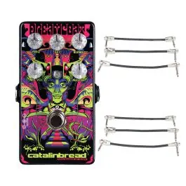 Discount Catalinbread Dreamcoat Preamp + 2x Gator Patch Cable 3 Pack