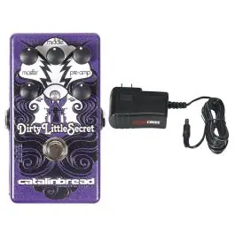 Catalinbread Dirty Little Secret MKIII Purple OD + Gator 9V Power Supply Combo Factory Price