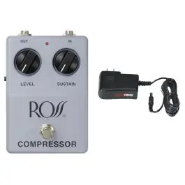 Clearance ROSS Compressor Pedal + Gator 9V Power Supply Combo