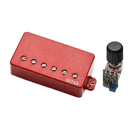 EMG Alexi HOB Active Pickup Set - Red/Chrome Screws Free Shipping