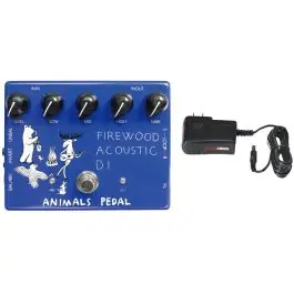 Special Discount Animals Pedals Firewood Acoustic Di Pedal V2 + Gator 9V Power Supply Combo