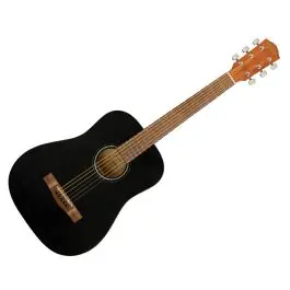 Wholesale Fender FA-15 3/4 Scale Acoustic Guitar - Black w/ Walnut FB