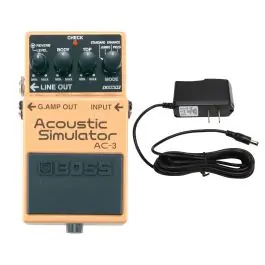 Boss AC-3 Acoustic Simulator + Power Supply Free Returns