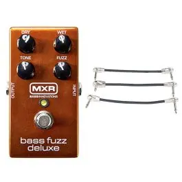 MXR M84 Bass Fuzz Deluxe + Gator Patch Cable 3 Pack Holiday Sale