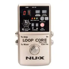 NUX Loop Core Deluxe Looper with Drum Machine Best Seller