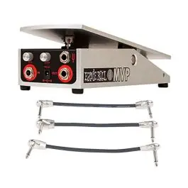 Ernie Ball 6182 MVPMost Valuable Pedal + Gator Patch Cable 3 Pack Trusted Brand