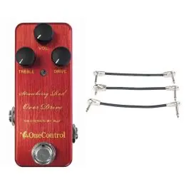 Editor’s Pick One Control Strawberry Red + Gator Patch Cable 3 Pack