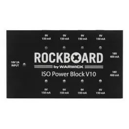 RockBoard Power Block 10-Out Power Supply w/Isolated Transformers Crafted