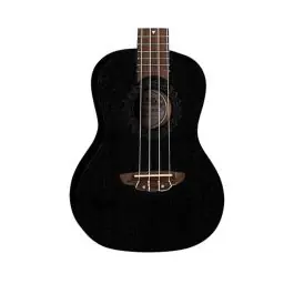 Luna Uke Vintage Mahogany Concert Ukulele - Black Satin Exclusive Offer