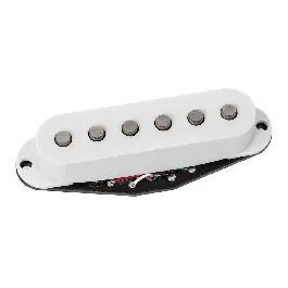 Certified Seymour Duncan Hot Chicken Strat Stack Bridge Pickup - White