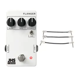 JHS 3 Series Flanger + Gator Patch Cable 3 Pack Modern