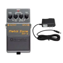 Editor’s Pick Boss MT-2 Metal Zone Pedal + Power Supply
