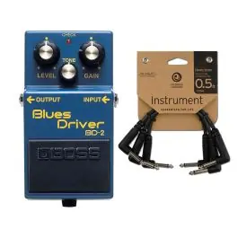 Boss BD-2 Blues Driver Pedal + Patch Cables Grab Now
