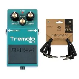 Price Drop Boss TR-2 Tremolo + Patch Cables