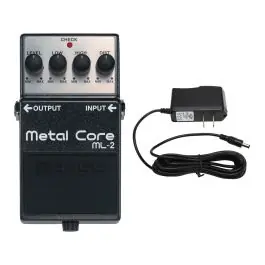 Boss ML-2 Metal Core Distortion Pedal + Power Supply Don’t Miss Out