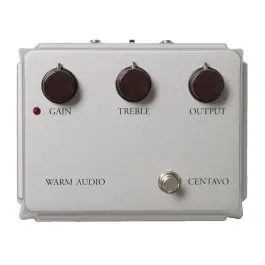 Warm Audio WA-CVLTD Centavo Limited Edition Silver Overdrive Pedal Seasonal Sale