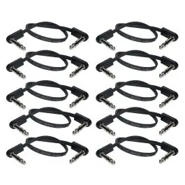 EBS PCF-DLS28, Flat Patch Cable TRS (Stereo) 28 cm x 10 Same Day Shipping