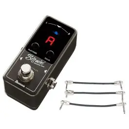 Price Cut Ibanez Chromatic Mini Tuner Pedal BIGMINI + Gator Patch Cable 3 Pack