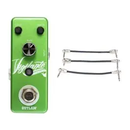 Weekend Sale Outlaw Effects Vigilante Chorus Pedal + Gator Patch Cable 3 Pack