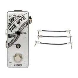 Genuine Outlaw Effects The Wye ABY Pedal + Gator Patch Cable 3 Pack