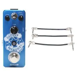 Seasonal Sale Outlaw Effects Deputy Marshal Plexi Style Distortion + Gator Patch Cable 3 Pack