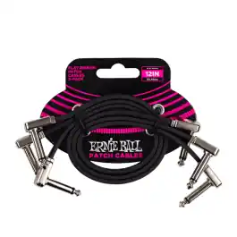 Next Day Delivery Ernie Ball 12” Flat Ribbon Patch Cable (3-Pack)