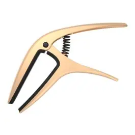 Ernie Ball Axis Dual Radius Capo Gold Satin Budget