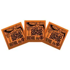 Bulk Order Ernie Ball 2215 Slinky Skinny Top Heavy Bottom Electric Guitar Strings 3-Pack