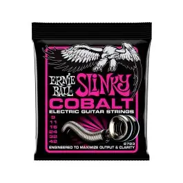 Ernie Ball Cobalt Super Slinky Electric Guitar Strings - 9-42 Latest