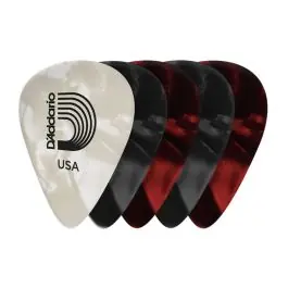 D'Addario Classic Pearl Celluloid Gauge Assortment 25-Pack Shop Now