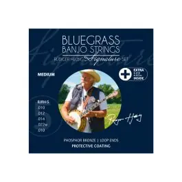Fresh Stock Ortega Guitars BJRH-5 Rüdiger Helbig Signature 5-String Banjo Strings - Medium Gauge