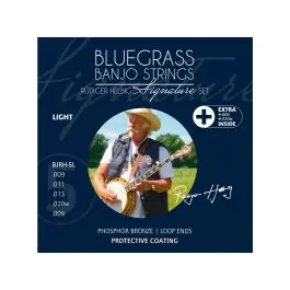 Ortega Guitars BJRH-5L Rüdiger Helbig Signature 5-String Banjo Strings - Light Gauge Buy Online