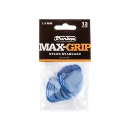 Dunlop 449P150 1.5 Nylon Max-Grip Guitar Picks (12-Pack) Today Only
