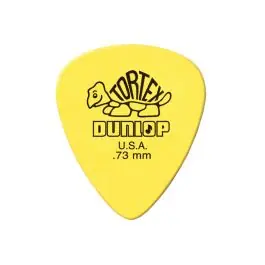 Order Now Dunlop 418P073 .73 Tortex Standard Yellow Guitar Picks (12-Pack)