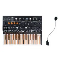 Authentic Arturia MicroFreak Hybrid Synthesizer + Gooseneck Microphone