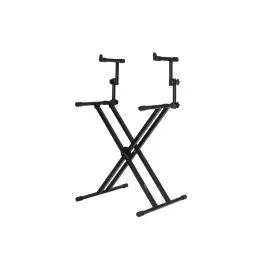 Instant Buy Gator Frameworks GFW-KEY-5100X Two Tier "X" Style Keyboard Stand - Open Box